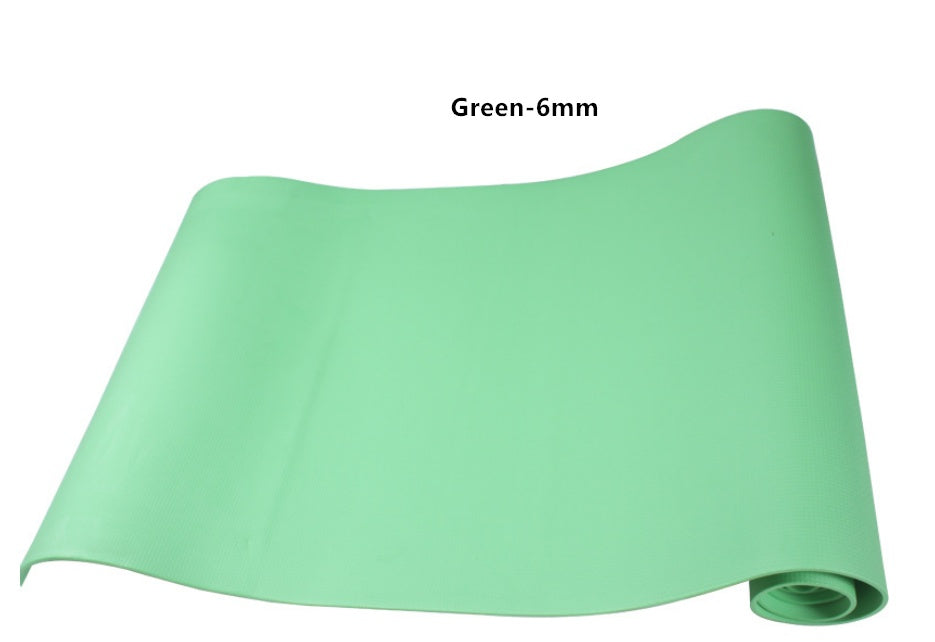 Tapis de Yoga Super Confort en EVA – Léger, Antidérapant, Épaisseur 4 mm ou 6 mm.