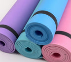 Tapis de Yoga Super Confort en EVA – Léger, Antidérapant, Épaisseur 4 mm ou 6 mm.