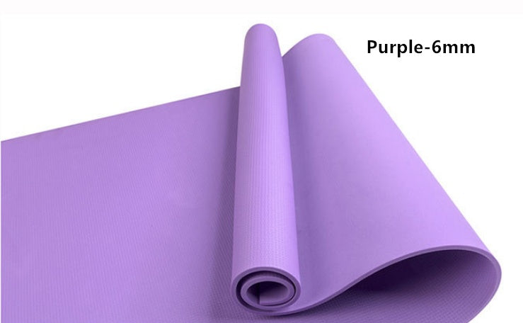 Tapis de Yoga Super Confort en EVA – Léger, Antidérapant, Épaisseur 4 mm ou 6 mm.