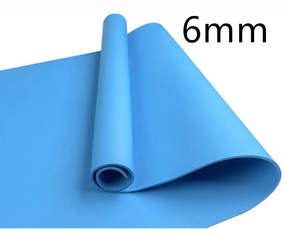 Tapis de Yoga Super Confort en EVA – Léger, Antidérapant, Épaisseur 4 mm ou 6 mm.