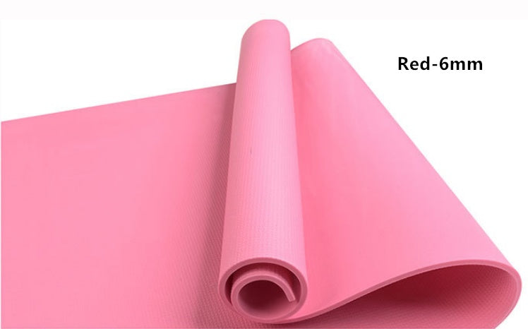 Tapis de Yoga Super Confort en EVA – Léger, Antidérapant, Épaisseur 4 mm ou 6 mm.