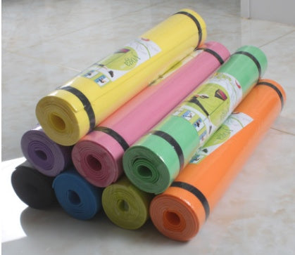 Tapis de Yoga Super Confort en EVA – Léger, Antidérapant, Épaisseur 4 mm ou 6 mm.