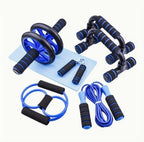 Kit de Musculation 7-en-1 pour Entraînement Complet à Domicile.