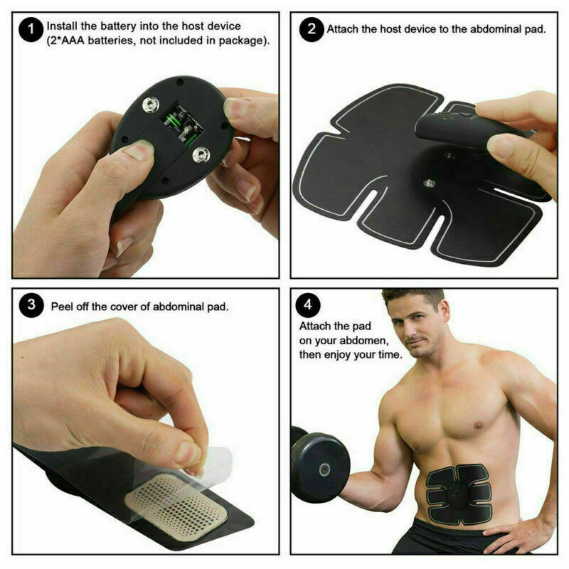 Ceinture de Tonification Abdominale Électrique